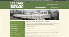 Desktop Screenshot of lys-tout-terrain.com
