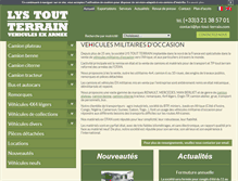 Tablet Screenshot of lys-tout-terrain.com